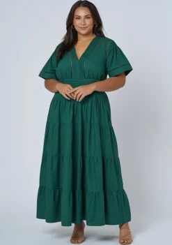 Abby Linen Maxi Dress