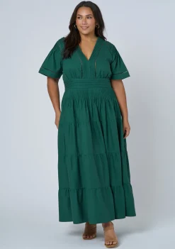 Abby Linen Maxi Dress