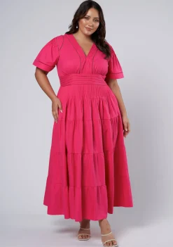 Abby Linen Maxi Dress
