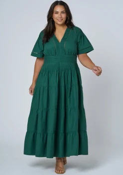 Abby Linen Maxi Dress