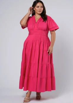 Abby Linen Maxi Dress
