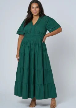 Abby Linen Maxi Dress