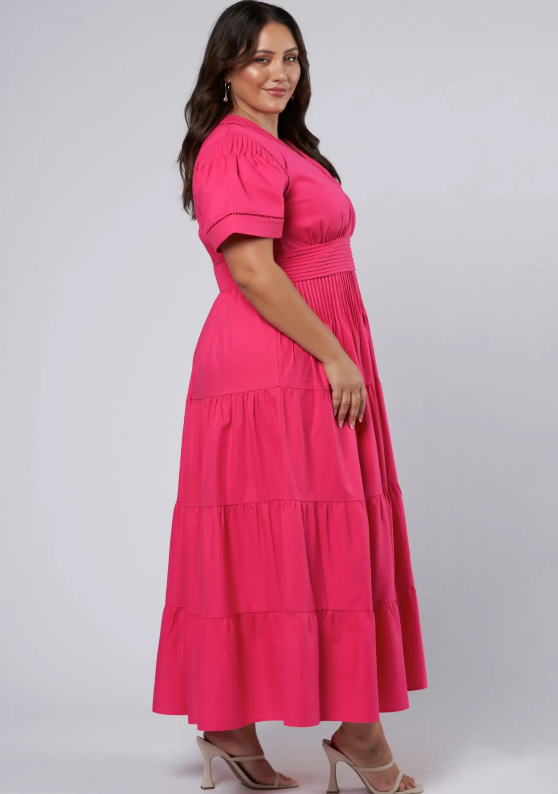 Abby Linen Maxi Dress