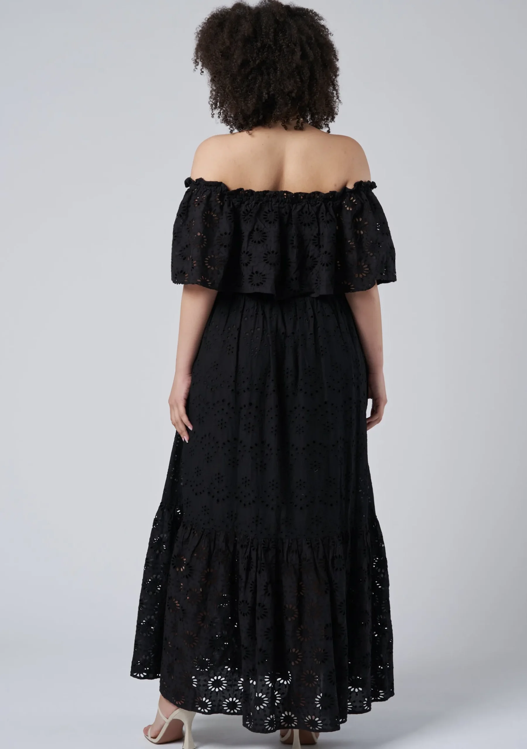 Aelita Broderie Maxi Dress