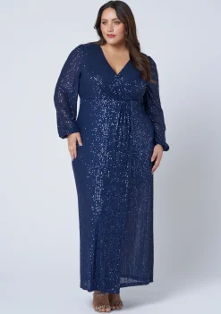 All I Want Sequin Maxi Dress