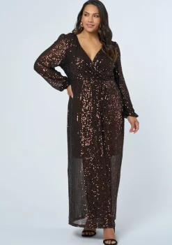 All I Want Sequin Maxi Dress