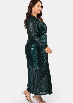 All I Want Sequin Maxi Dress