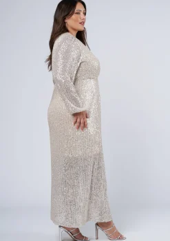 All I Want Sequin Maxi Dress