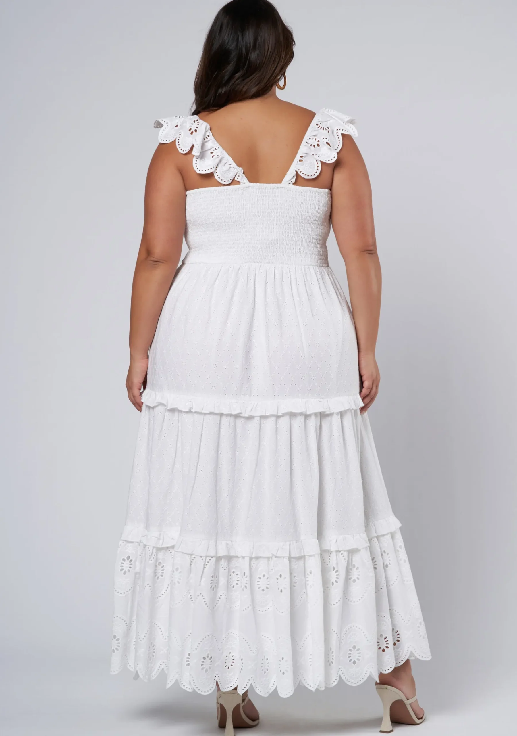 Allura Broderie Maxi Dress