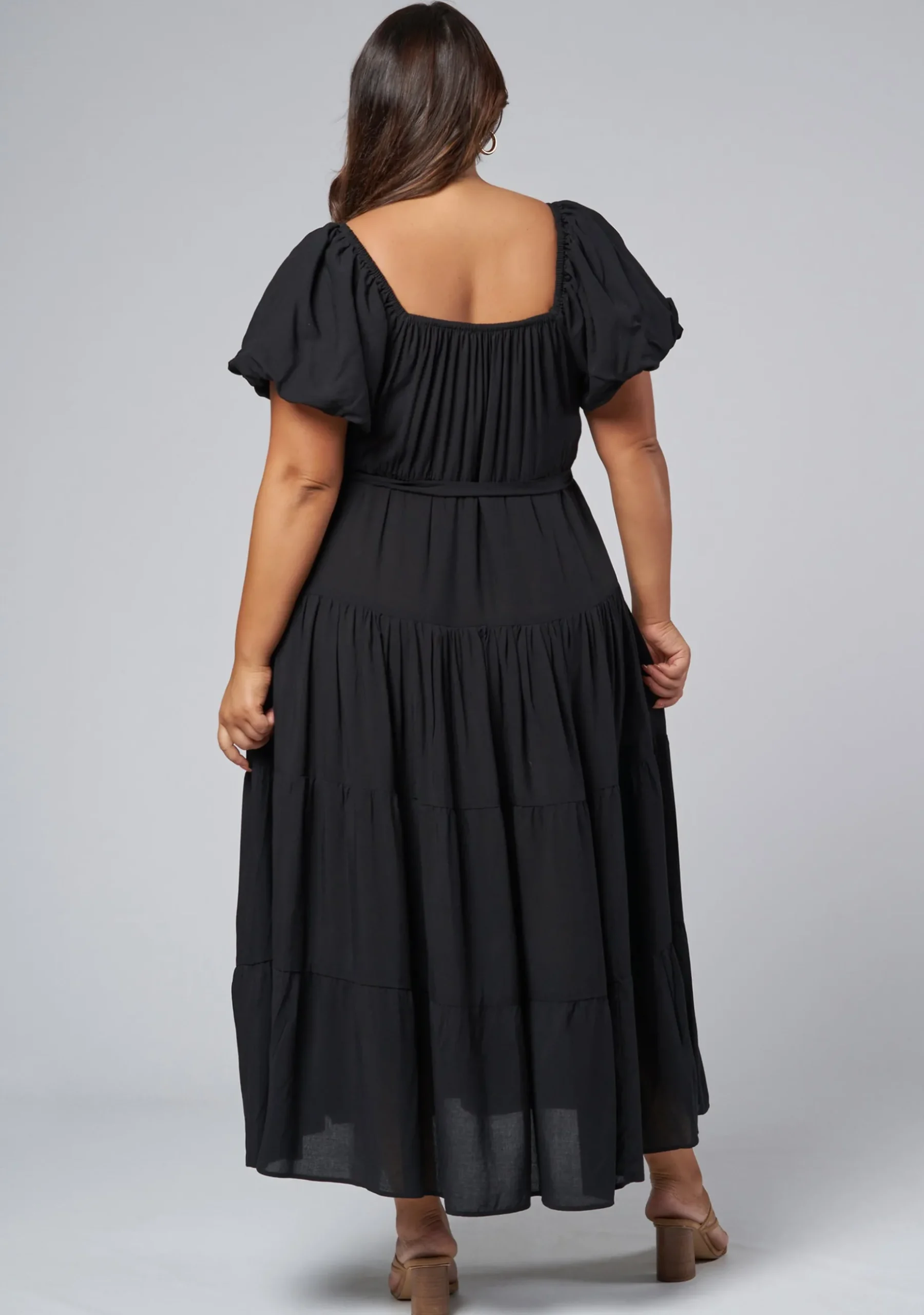 Amelia Tiered Midi Dress