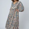 Aqua Breeze Maxi Dress