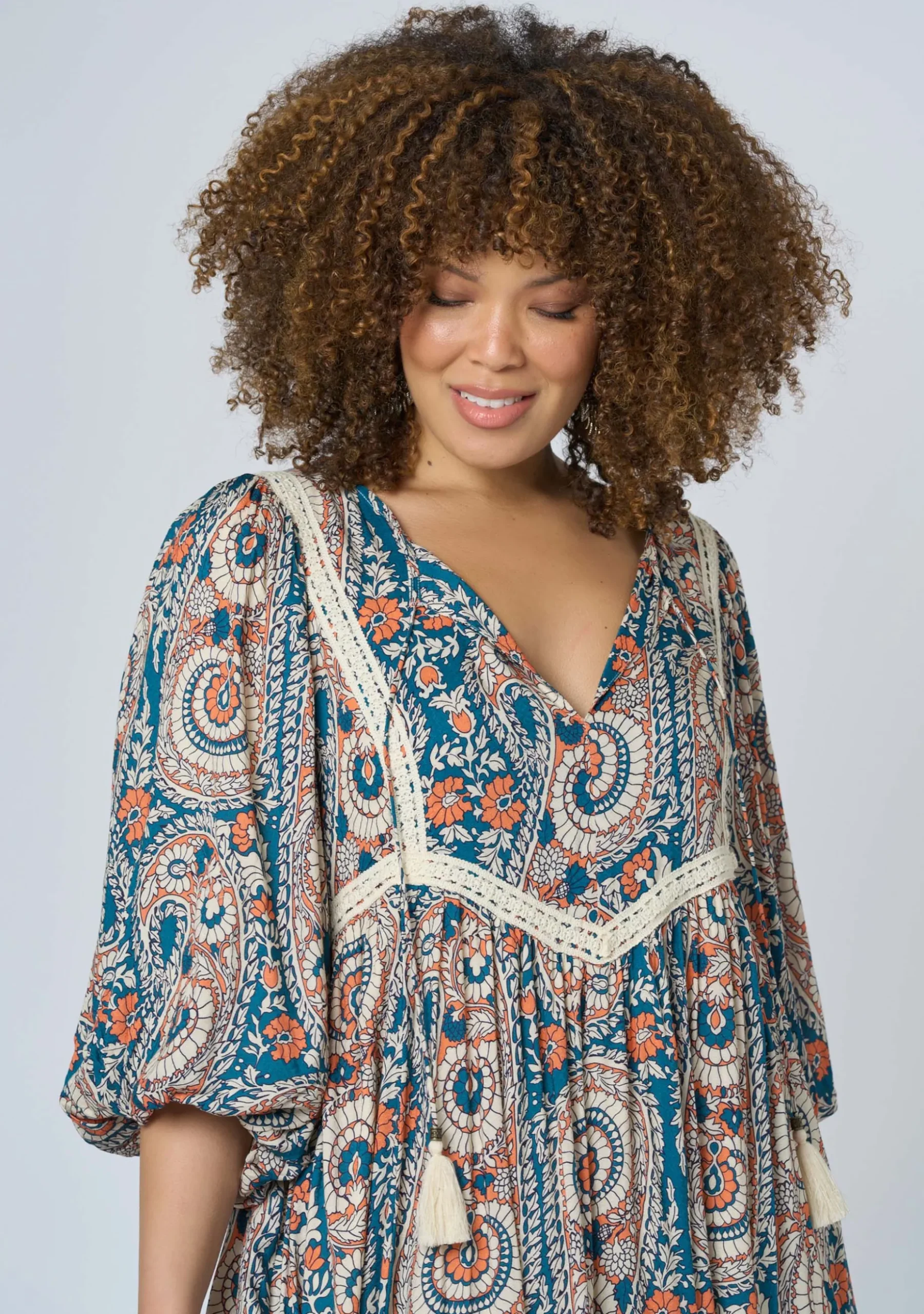 Aqua Breeze Maxi Dress