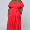 Aria Tiered Midi Dress