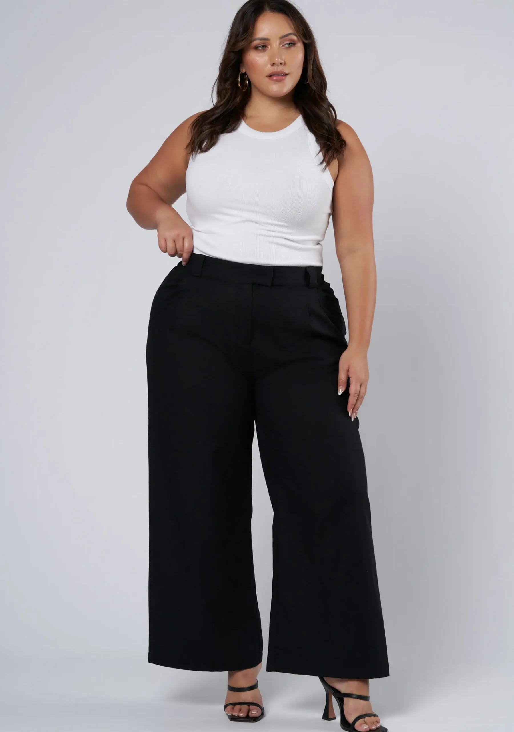 Athena Linen Wide Leg Pants