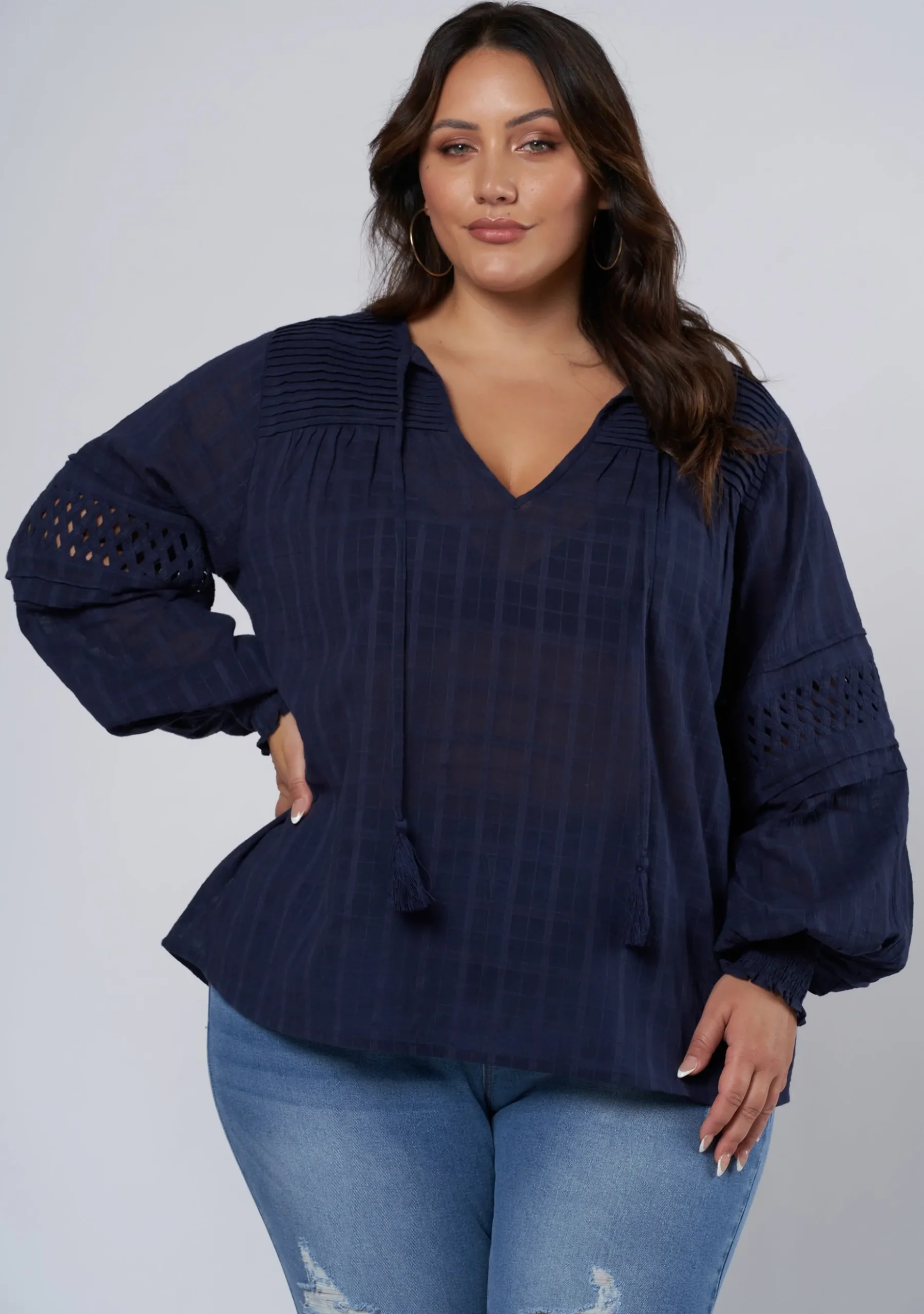 Auralie Long Sleeve Blouse