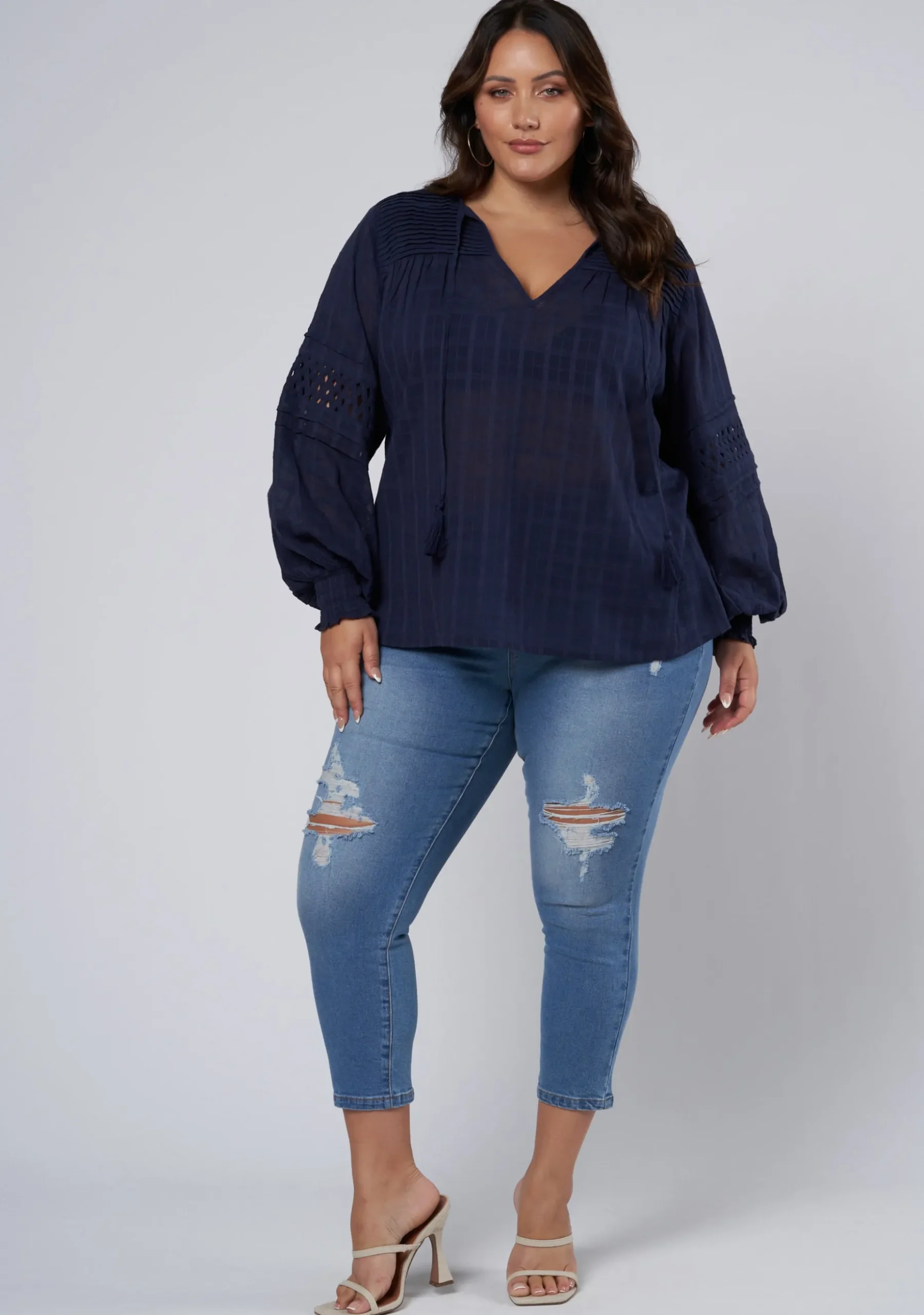 Auralie Long Sleeve Blouse