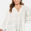 Benoite Peplum Blouse