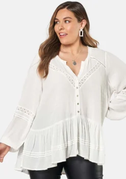 Benoite Peplum Blouse