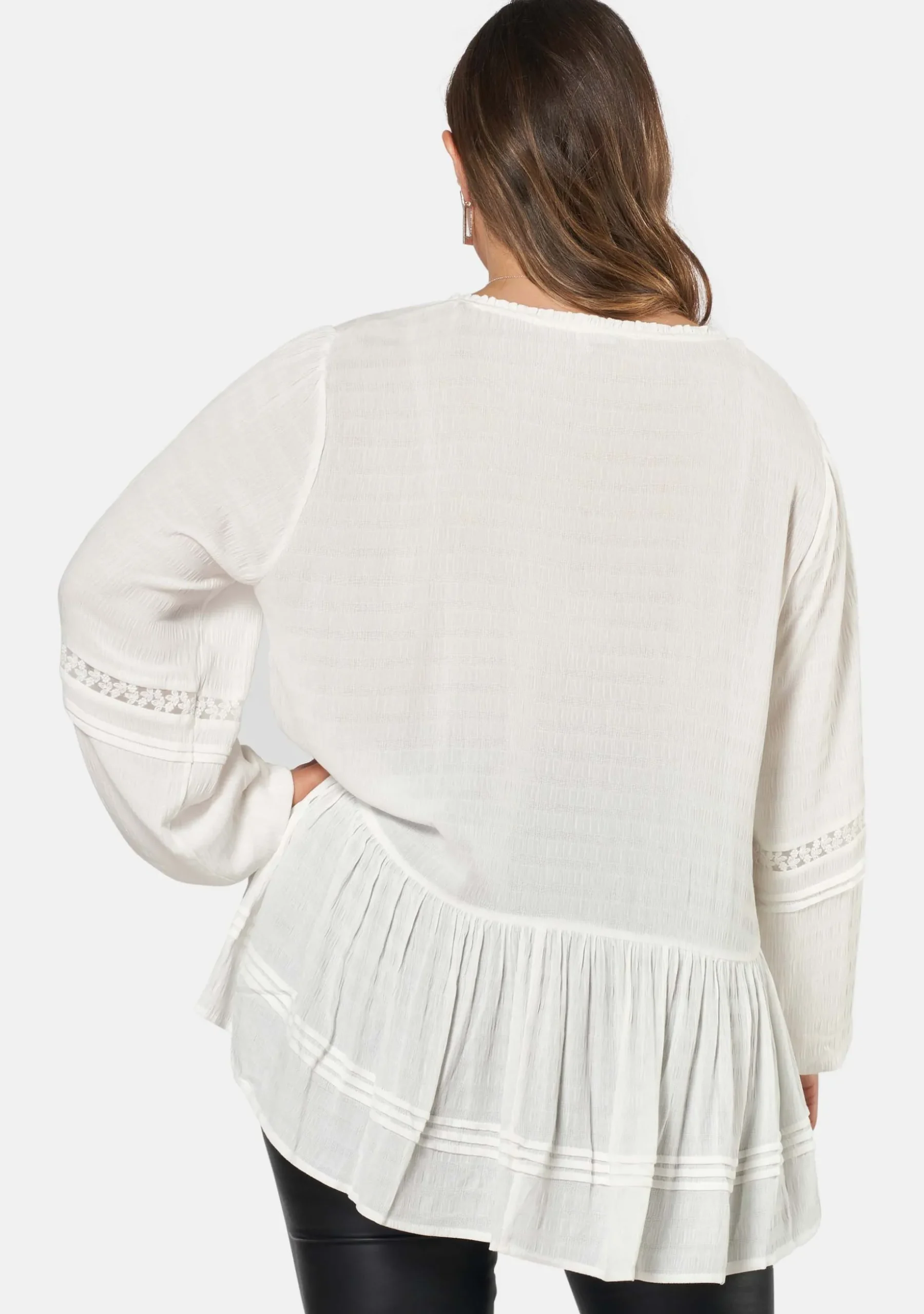 Benoite Peplum Blouse