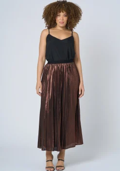 Berlin Maiden Pleated Maxi Skirt