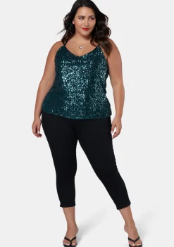 Black Out Sequin Cami