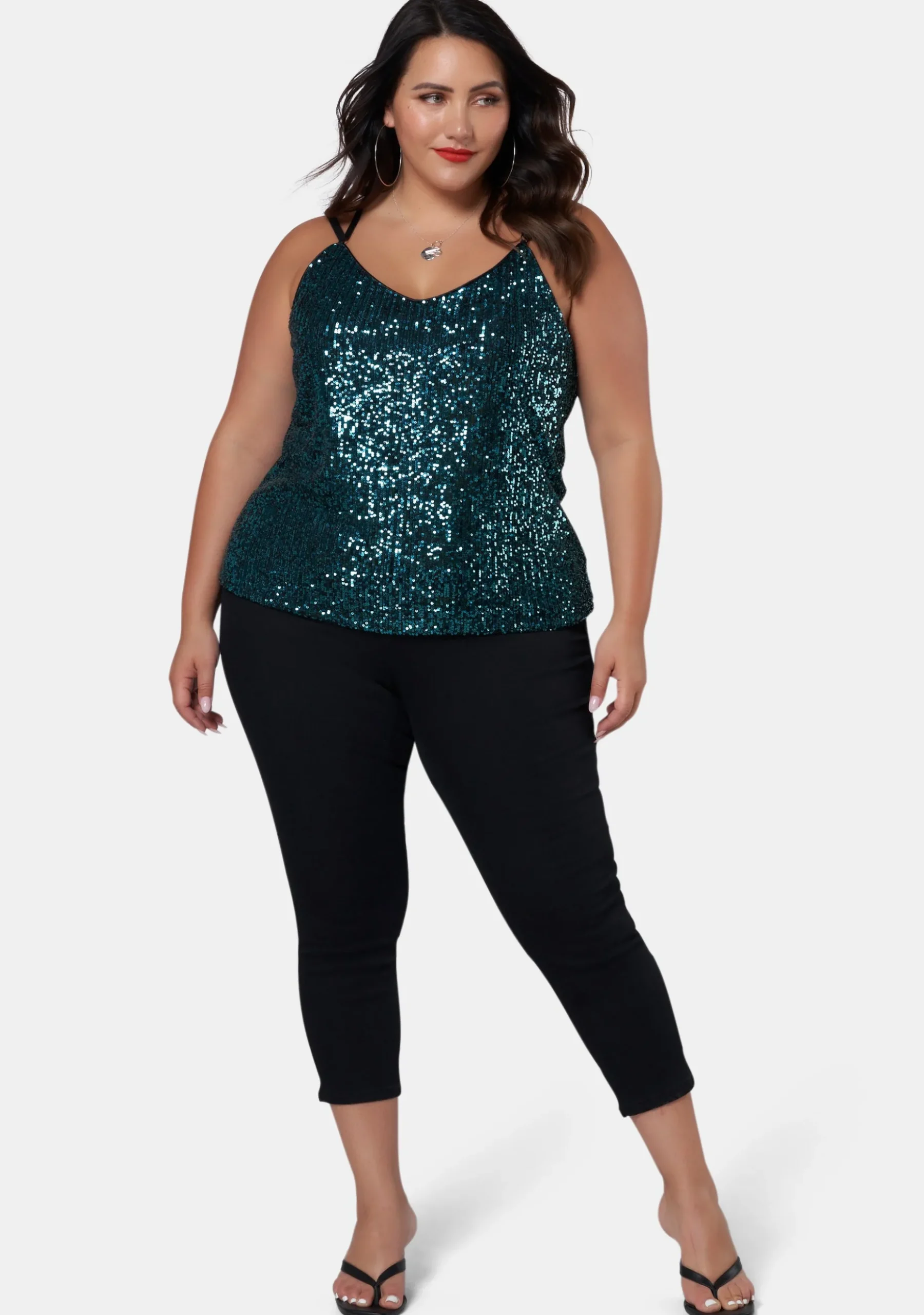 Black Out Sequin Cami
