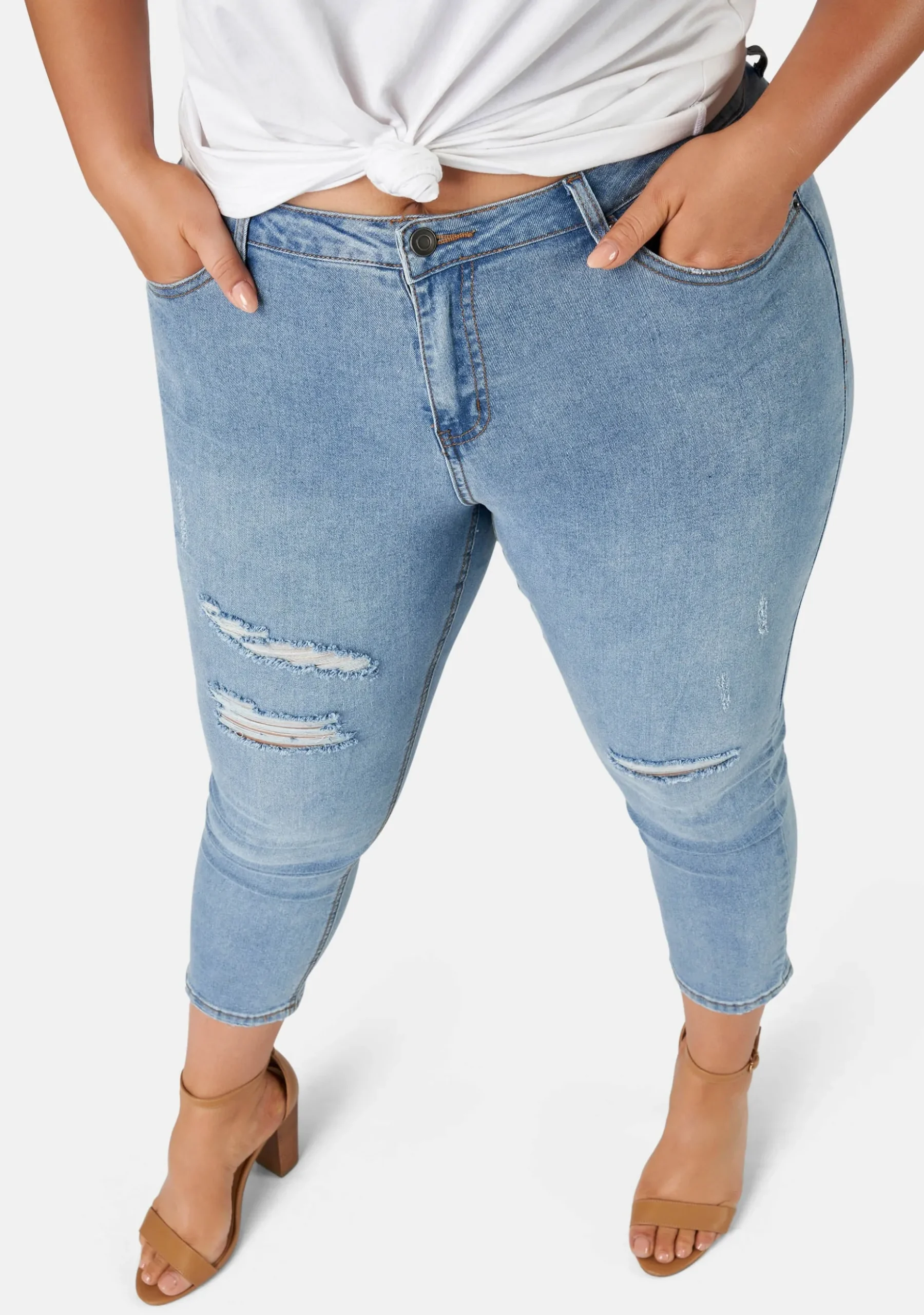 Bobbie Curve Crop Jeans