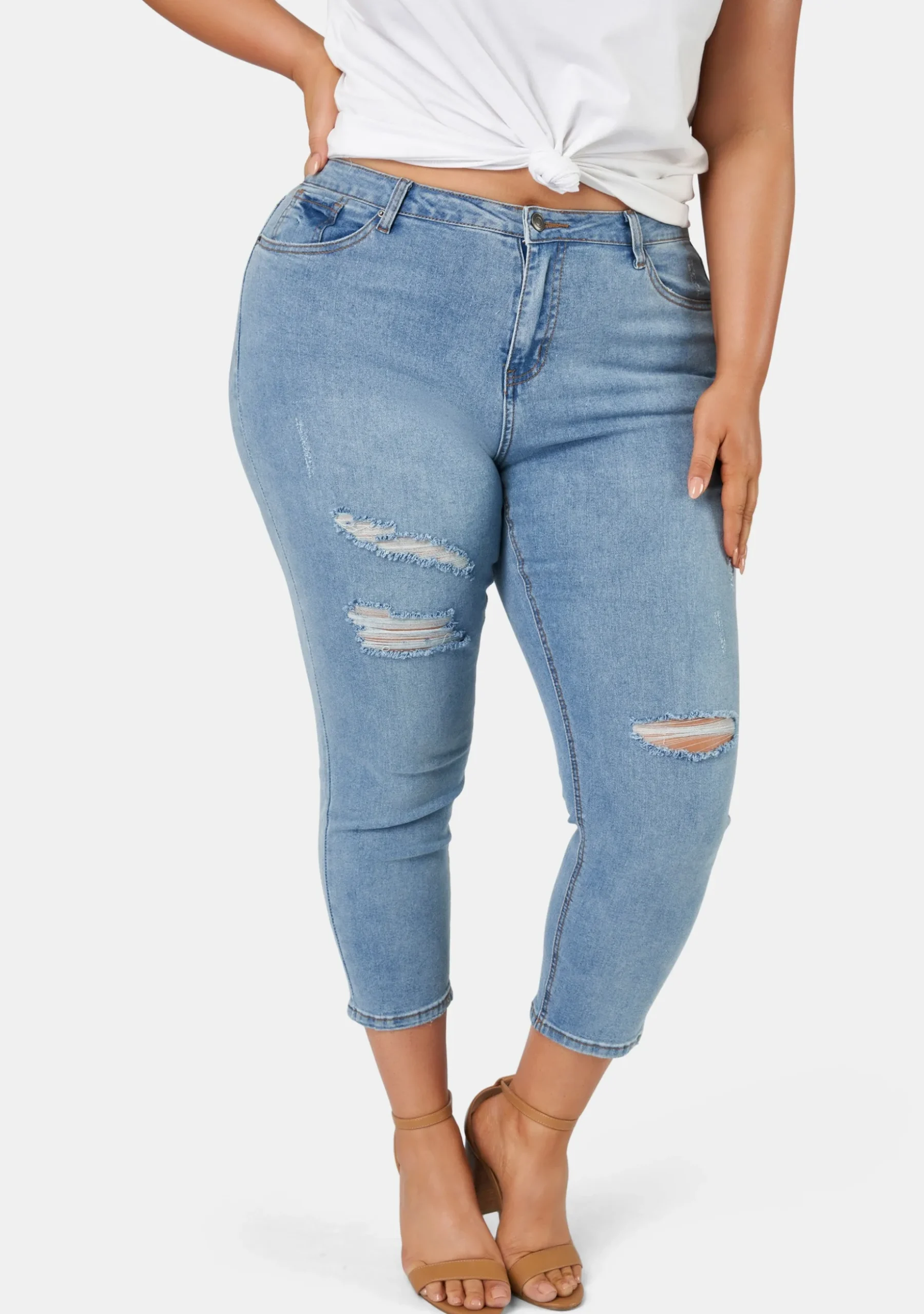 Bobbie Curve Crop Jeans