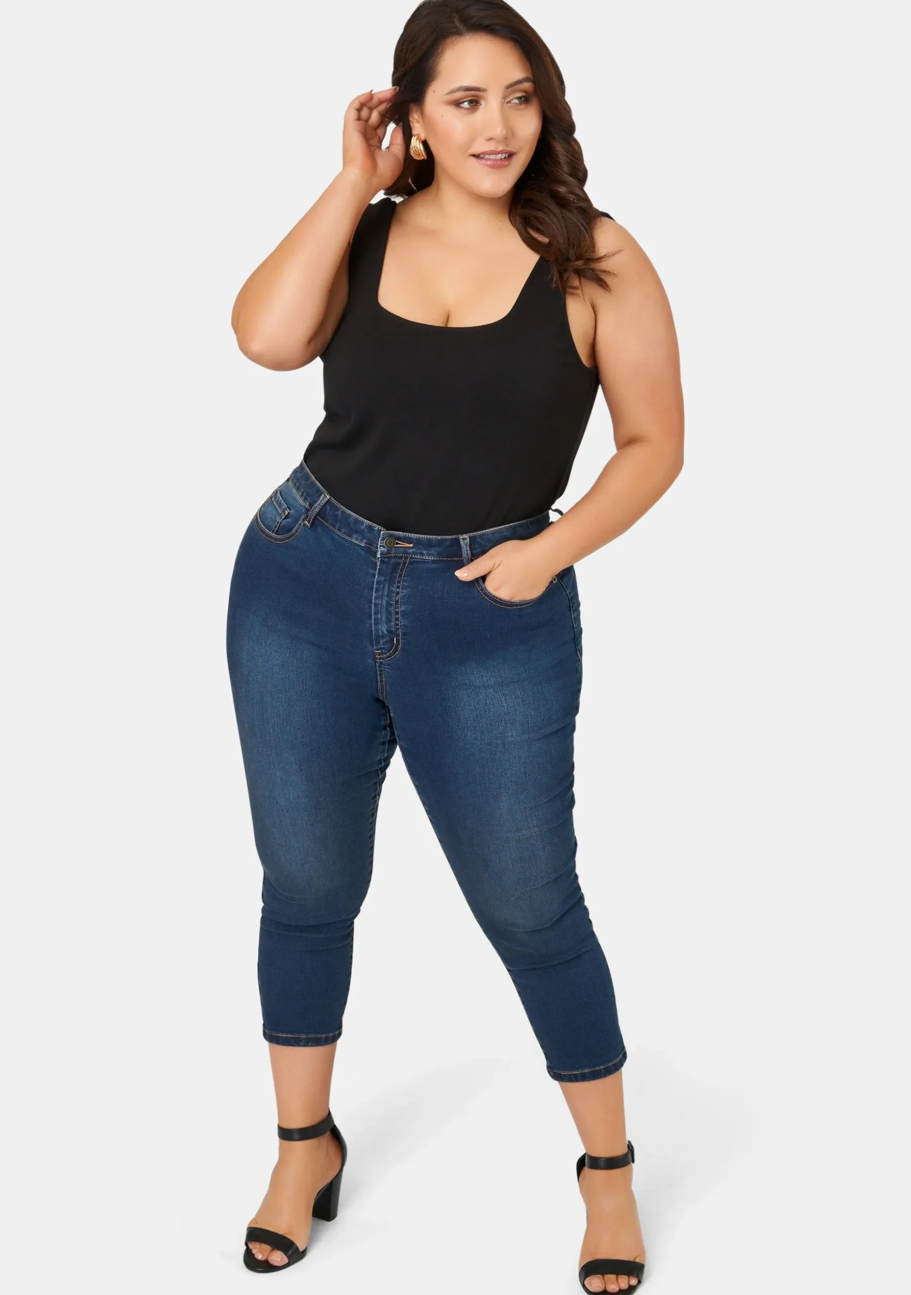 Bobbie Curve Crop Jeans