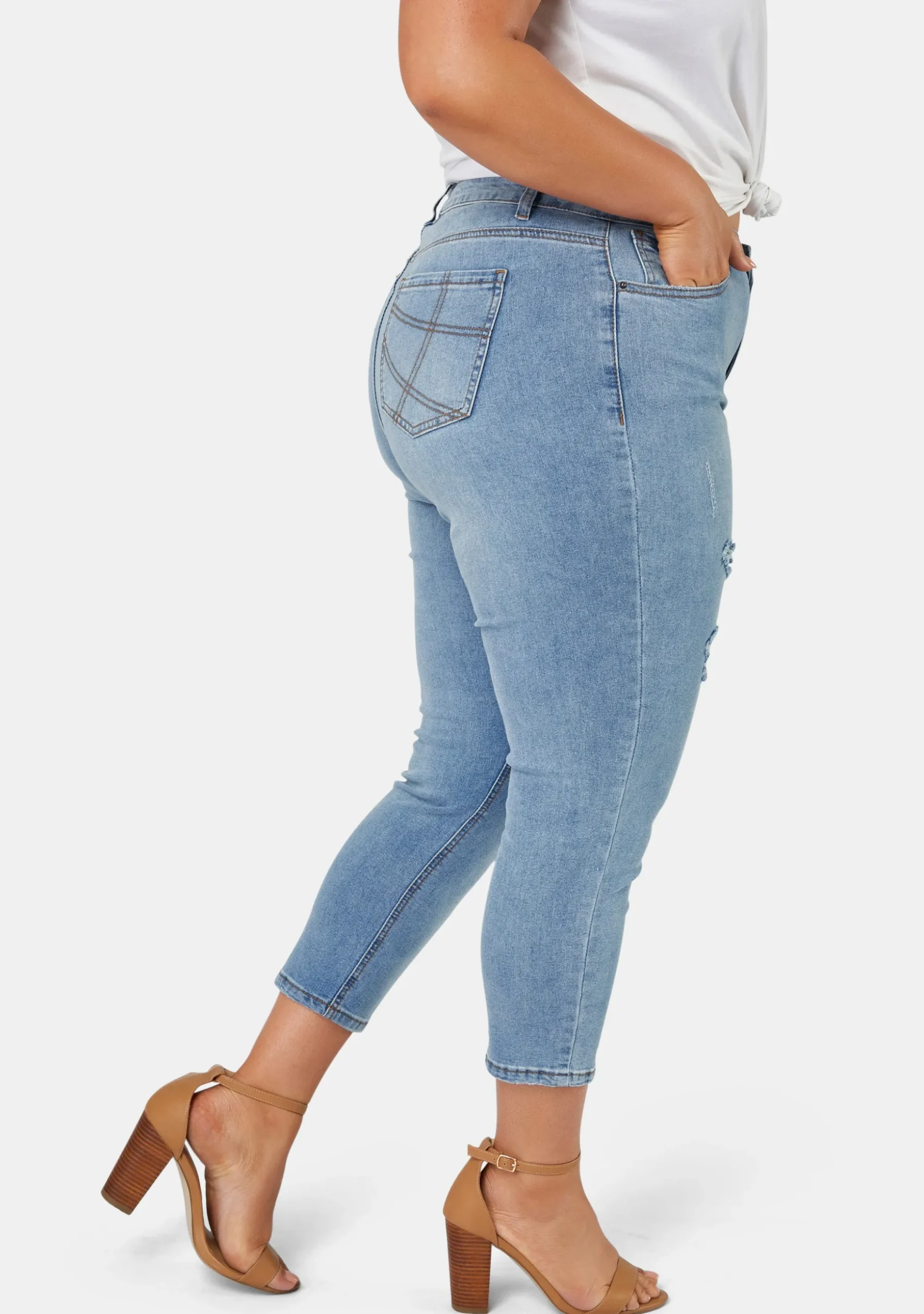 Bobbie Curve Crop Jeans