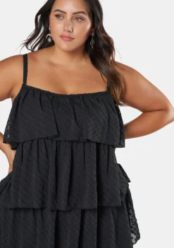 Body Party Tiered Strappy Dress