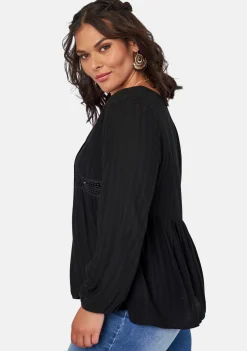 Bridget Crochet Blouse