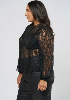 Burning Hearts Lace Top