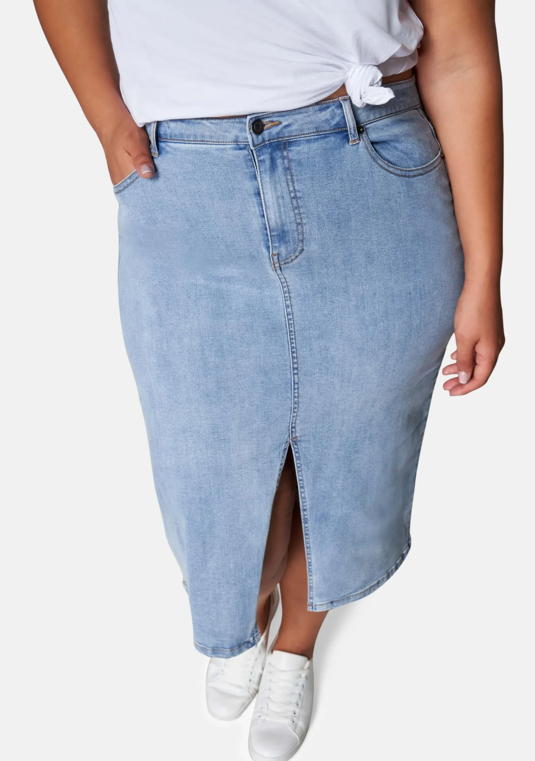 Cari Denim Skirt