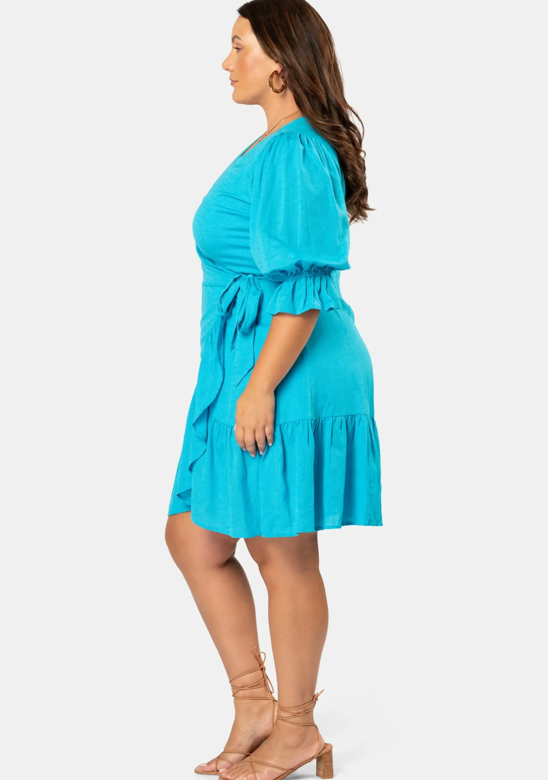 Cartia Wrap Mini Dress