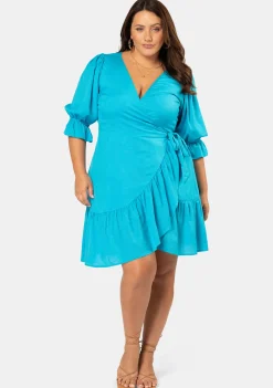Cartia Wrap Mini Dress