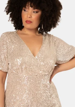 Cocktail Queen Sequin Mini Dress