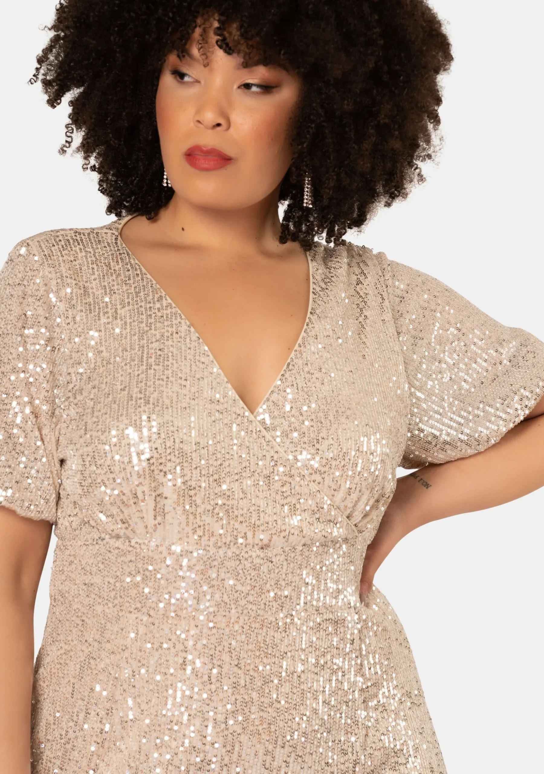 Cocktail Queen Sequin Mini Dress