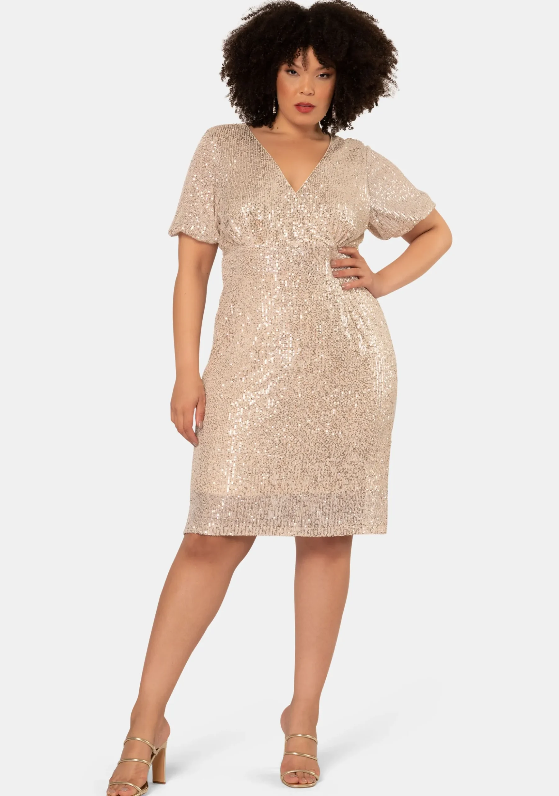 Cocktail Queen Sequin Mini Dress
