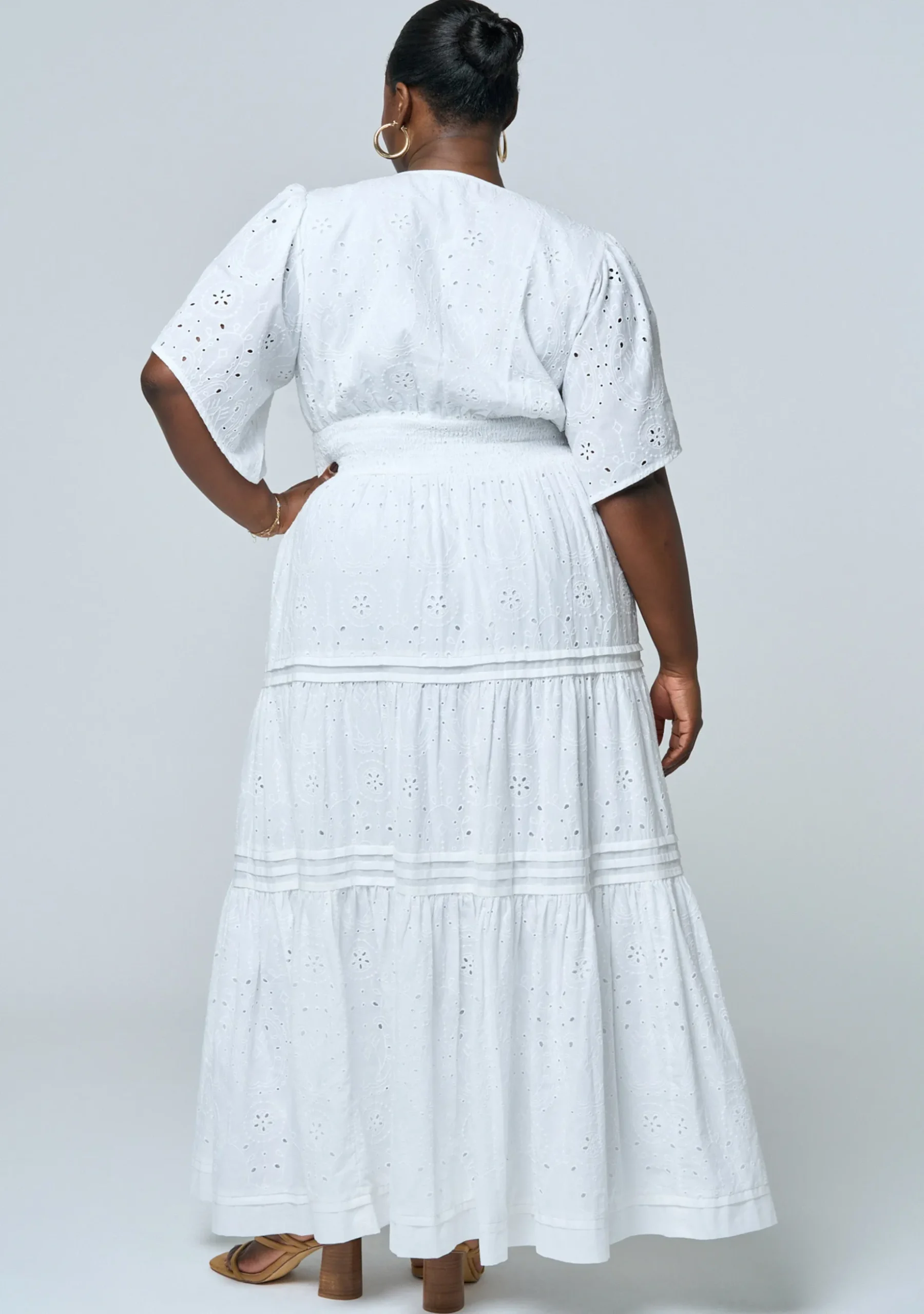 Constance Broderie Maxi Dress