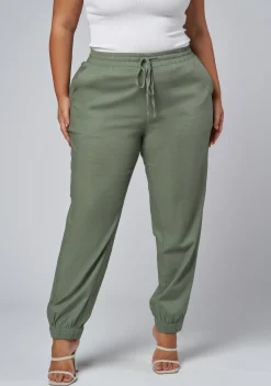 Dani Linen Jogger Pant