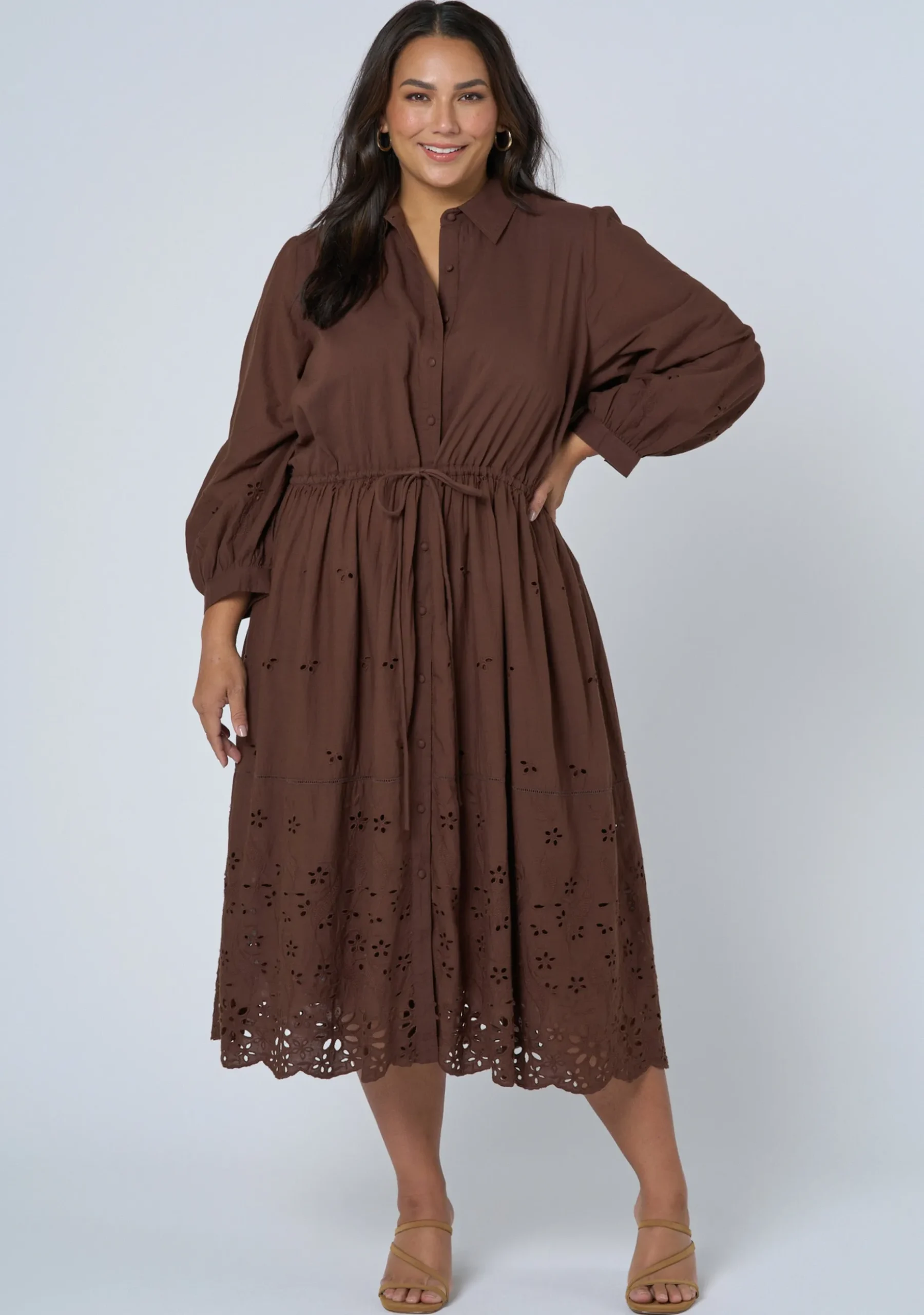 Daria Broderie Dress