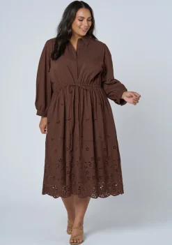Daria Broderie Dress