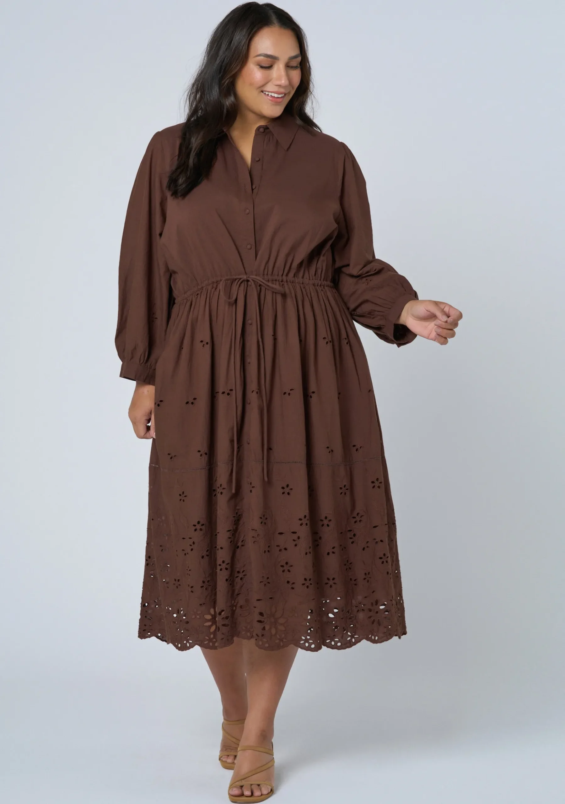 Daria Broderie Dress