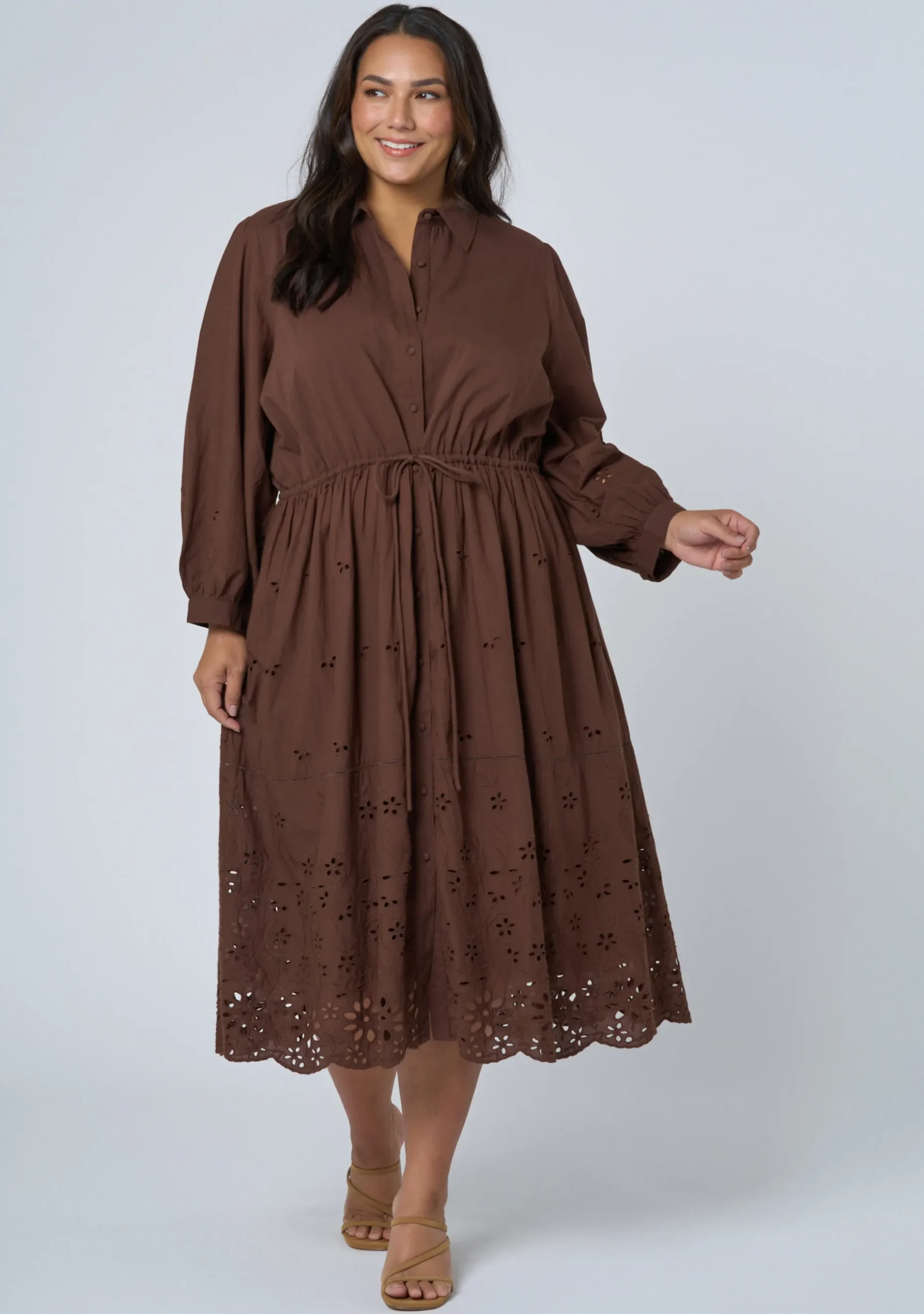 Daria Broderie Dress
