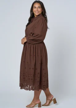 Daria Broderie Dress