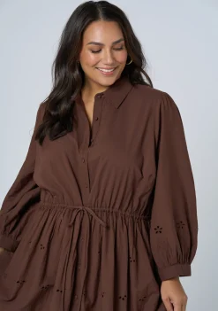 Daria Broderie Dress