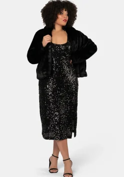 Desired Midi Sequin Dress