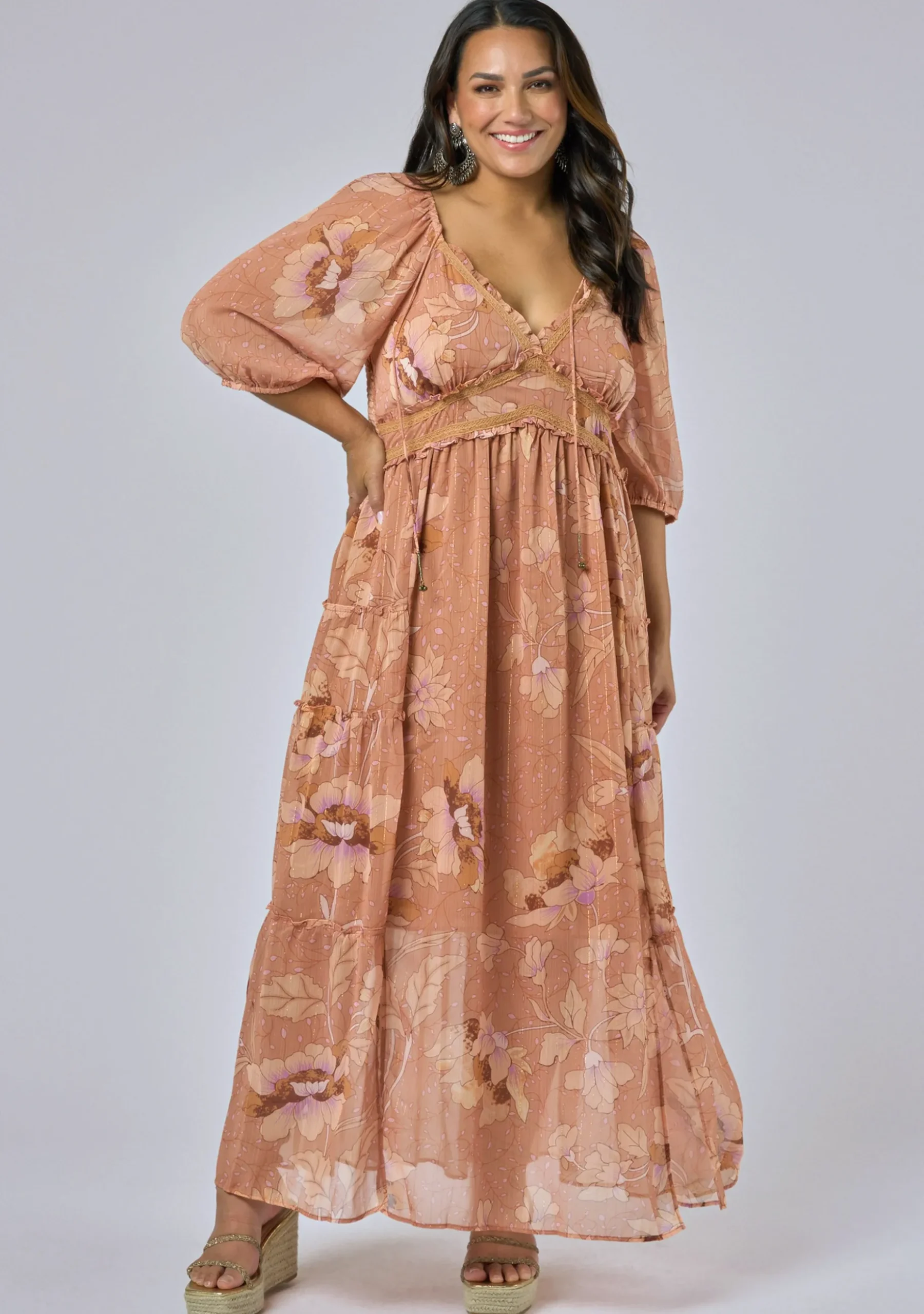 Earthy Enchantress Maxi Dress