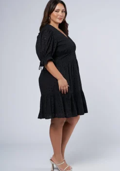 Eiffel Broderie Mini Dress